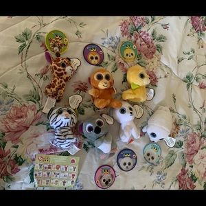 7 pack of mini mcdonalds beanie boos